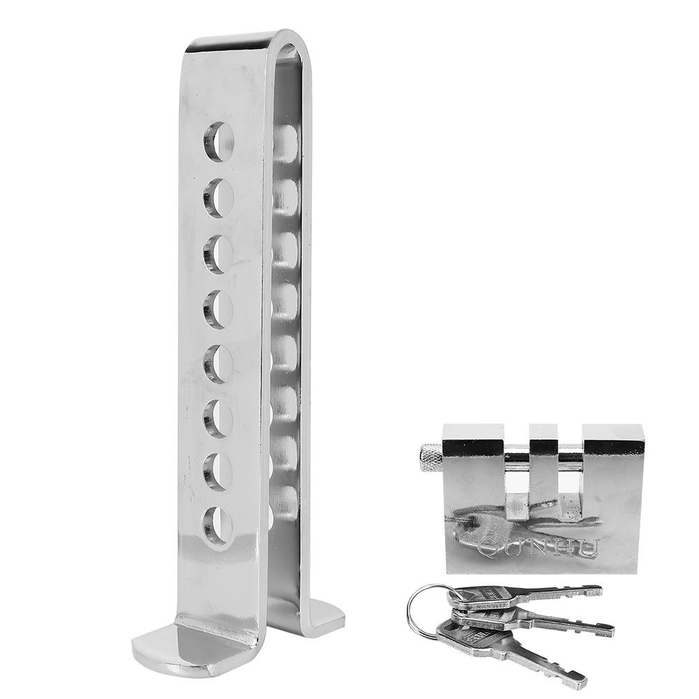 Loveyoung T-Shaped Steel Car Security Pedal and Steering Wheel Clutch Lock Anti-Theft Function - Pro